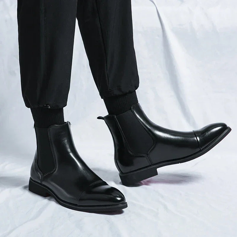 Florian - Élégantes bottines en cuir