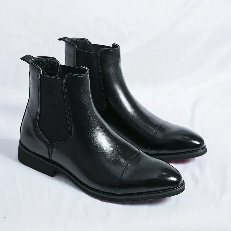 Florian - Élégantes bottines en cuir